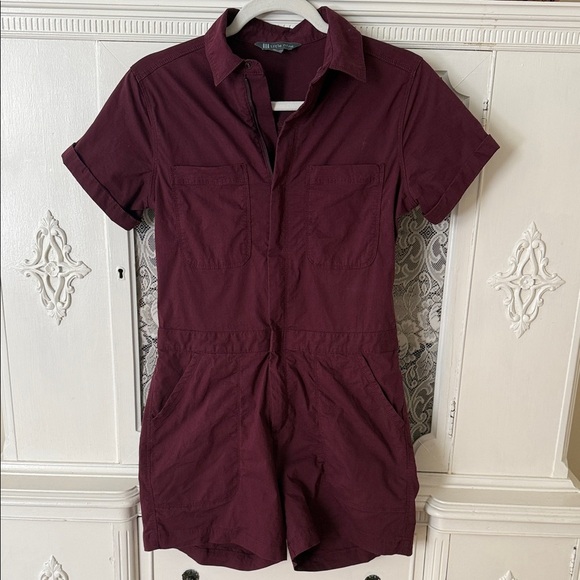 Title Nine Rosie Utility Romper - Picture 1 of 9